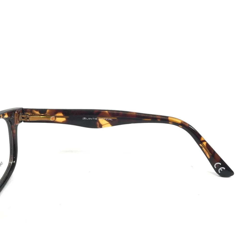 Lantis Optical Eyeglasses Frames L7017 TOR Tortoise Square Full Rim 52-17-145